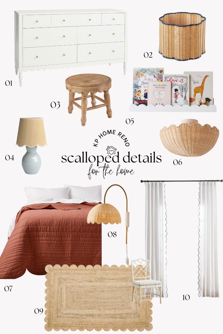The Cutest Scalloped Details to Add Character to Any Room